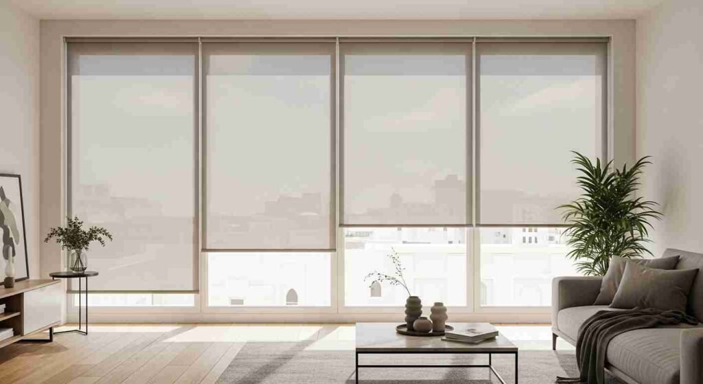 Sunscreen Roller Blinds in Dubai