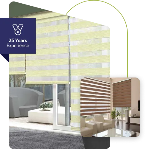 Call now to book expert duplex blinds installation in Dubai. Fast fitting, premium quality and professional service at the best prices.