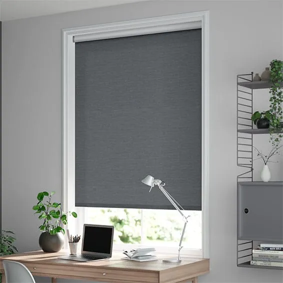 Electric Choices Harrow Flint Roller Blind 1