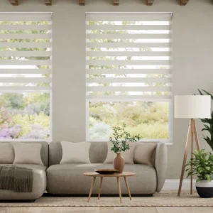 Luxe Platinum Pearl Roller Blind