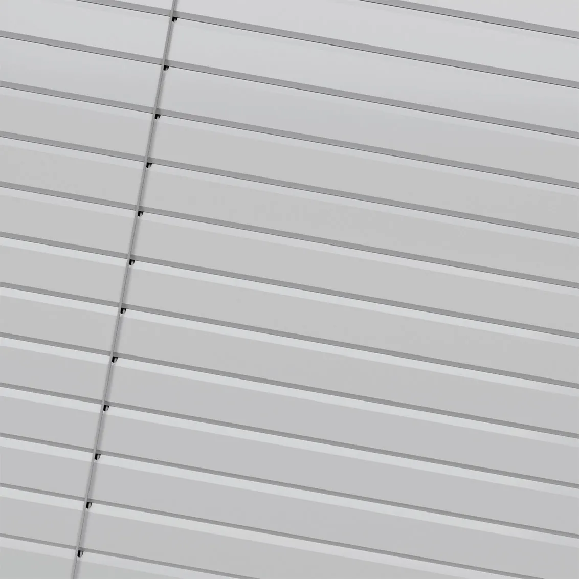 Silver Grey L-Shaped Venetian Blind - 25mm Slat 3