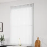 Simplicity White Vertical Blind 1