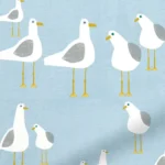Splash Blackout Gulls Blue Haze Roller Blind 2_11zon