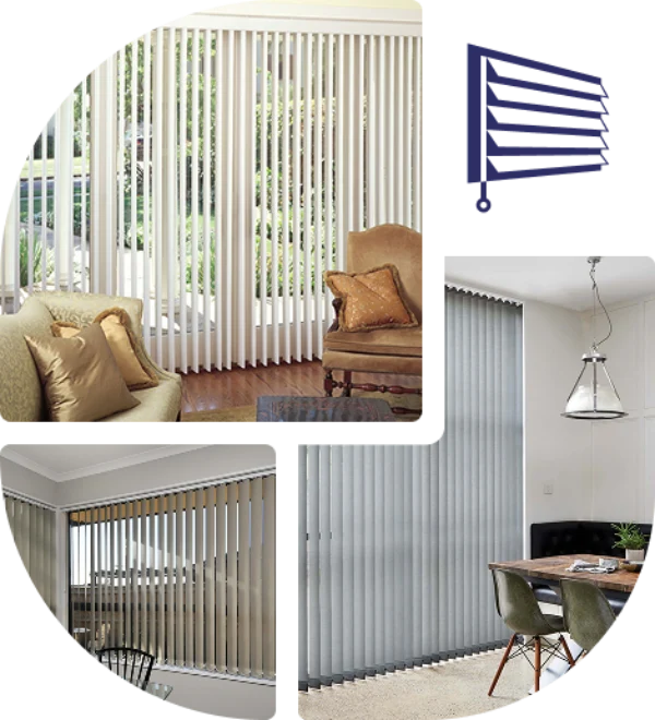 Dubai Blinds Co offers premium customizations for vertical blinds in Dubai, including fabrics, slat sizes, colors, textures, and perfect-fit designs.