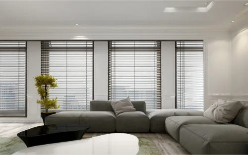Explore our Dubai Venetian blinds gallery to get inspiration for homes and offices. Professional installation by Dubai Blinds Co.