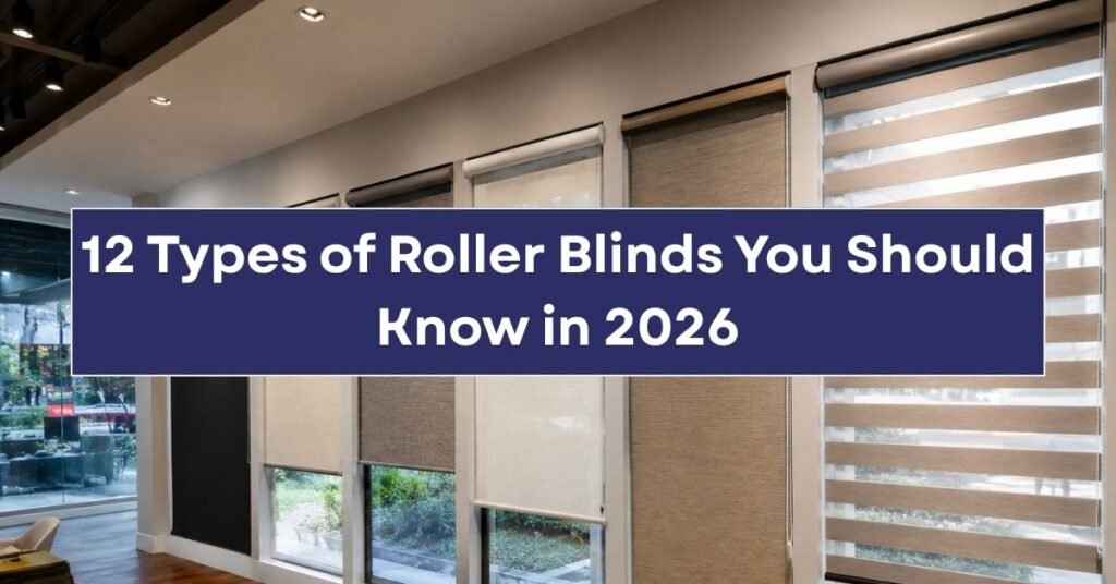 12 Types of Roller Blinds You Should Know in 2026