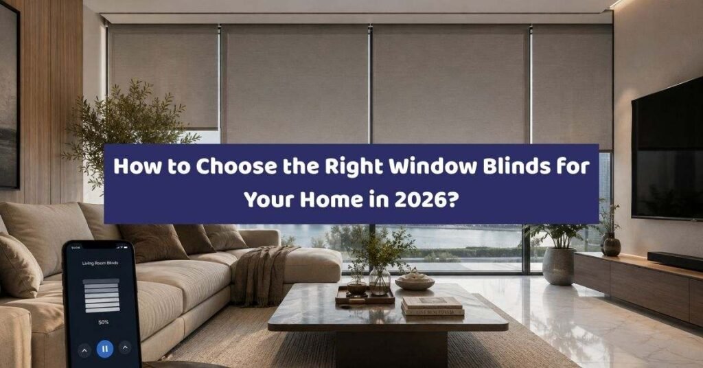 How to Choose the Right Window Blinds for Your Home in 2026?