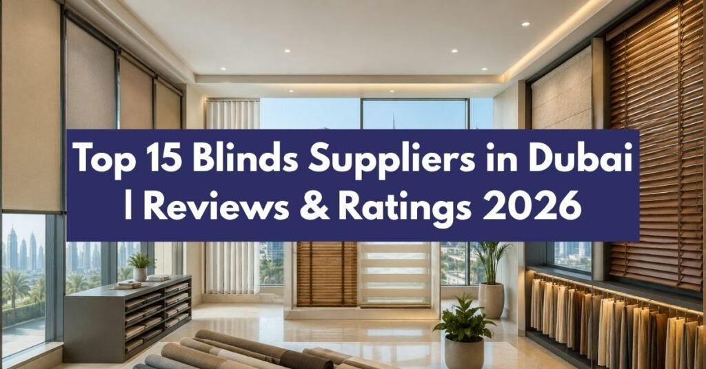 Top 12 Blinds Suppliers in Dubai | Reviews & Ratings 2026