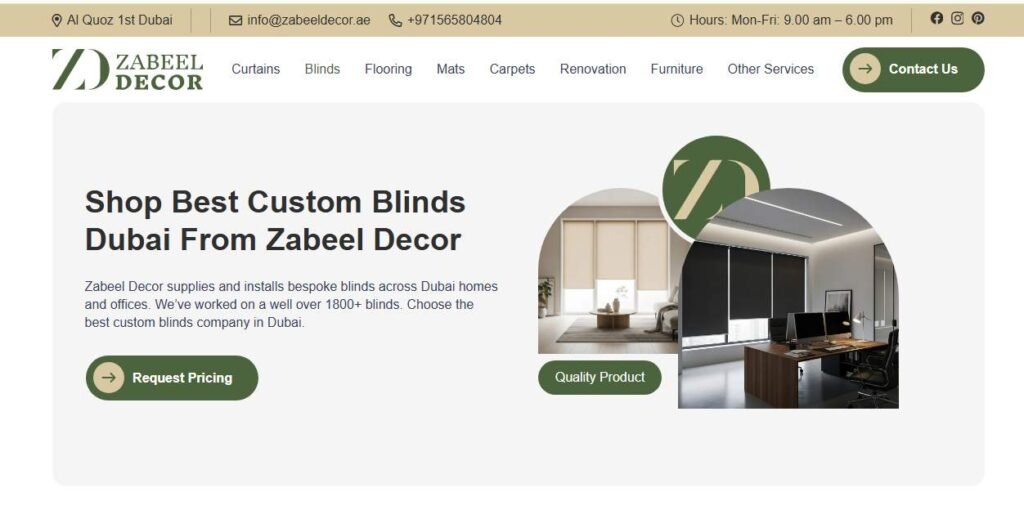 zabeel decor dubai